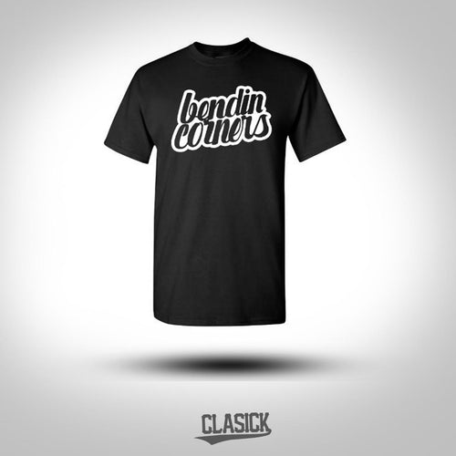 Bendin Corners Cursive Tee